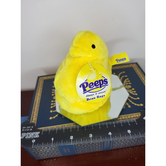 Peeps Other - Peeps Marshmallow Chick Bean Bag NWT Plush 4" yellow chick easter